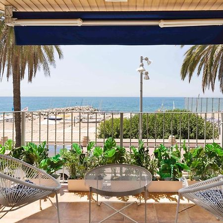 Apartamento Primera Linea De Mar Con Espectaculares Vistas Daire Sant Pol De Mar Dış mekan fotoğraf