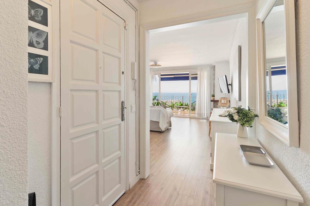 Apartamento Primera Linea De Mar Con Espectaculares Vistas Daire Sant Pol De Mar Dış mekan fotoğraf